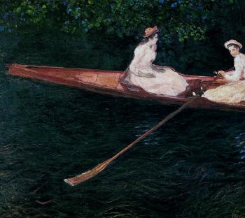 尅勞德 莫奈 Boating On The River Epte 尅勞德 莫奈 Boating On The River Epte